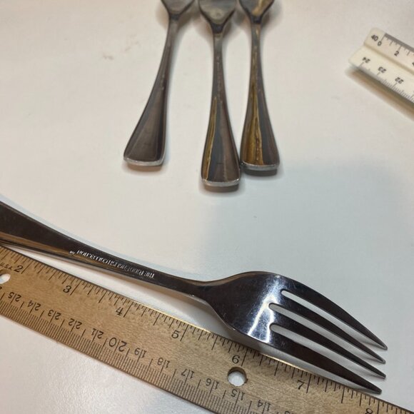 TE Todd English 4 Piece Stainless Steel dinner forks Set China - Picture 7 of 7